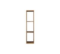 Miliboo - Étagère murale industrielle en bois manguier massif L28 cm YPSTER
