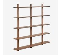 Étagère murale en bois Veleta Brun Acacia foncé ↔︎ 130 cm
