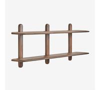 Étagère murale en bois Veleta Brun Acacia foncé ↔︎ 130 cm