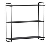 Étagère Murale en Métal Lyon 62cm Noir