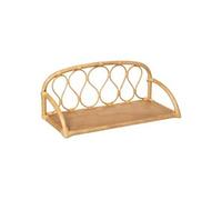 - Etagère Murale en Rotin "Liberty" 57cm Naturel