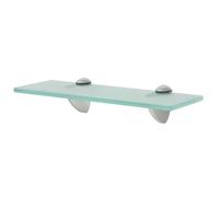 Étagère murale en verre - VIDAXL - 30x10 cm - Verre trempé - Épaisseur 8 mm - Transparent - Capacité 10 kg