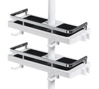 Étagère murale Famanu avec surface de rangement - 12 x 27 x 5 cm