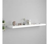 Vidaxl Etagère Murale Flottante Blanc 120x23,5x3,8 Cm Mdf
