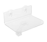 Étagère Murale Flottante en Acrylique Transparente pour Pots de Fleurs | Bords Polis, Montage Mural Robuste, Design Rectangulaire Simple, Chambre et Bureau, Usage Décoratif Discret