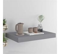 vidaXL Étagère Flottante 40x23x3,8 cm - Gris