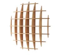 Étagère Murale Flottante, présentoir Vintage en Bois Massif pour théière - Étagère Murale Flottante pour Objets de Collection, étagère de Rangement Facile à Installer pour Chambre, Salon et