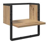 vidaXL Étagère Murale Chêne Artisan 30 x 25 x 30 cm Bois d'ingénierie, Salon, Étagère Murale, Rangements Rectangulaires, Bois Ingénierie, Style Minimaliste, Organisateur Maison