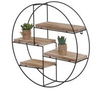 Mendler Étagère murale 4 niveaux - Bois