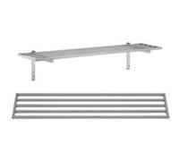 Etagère Murale Inox - Profondeur 300 - Combisteel - 2000x300 inox G