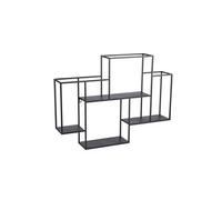 TABLE PASSION - Étagère Murale métal Rectangle 75x55 cm