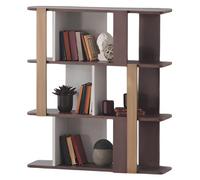 Étagère murale moderne, bibliothèque en bois, étagère design pour le salon.