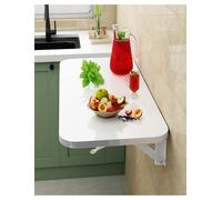 Étagère murale pliable pour économiser de l'espace - Table à manger multifonction pour la maison et la cuisine - Design compact