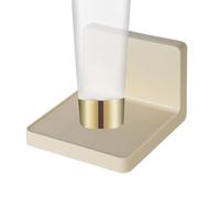 Étagère murale pour cuisine - Étagère de salle de bain blanche, étagère de | Organiseur mural autocollant robuste, support multi-usages | Présentoir suspendu blanc durable pour une organisation fiable