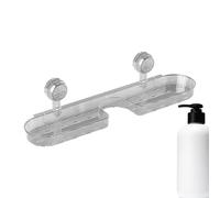 Étagère murale pour salle de bain - 41 x 11 x 11 cm - Organiseur mural pour robinet de salle de bain | Porte-savon à ventouse pour articles de toilette, , produits de soins de la peau