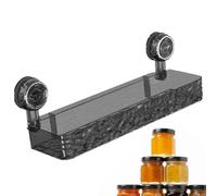 Étagère murale pour salle de bain - Sans perçage | Organisateur de douche panier de rangement organisateur pour comptoir de cuisine salle de bain