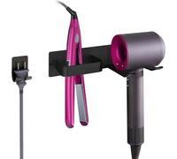 Étagère murale pour sèche-cheveux, rangement de salle de bain, multifonctionnelle