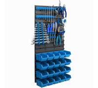 Étagère murale pour système de rangement Porte-outils Boîtes Bleu 10 Tailles XXL