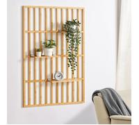 Étagère murale Røst bambou 120 x 80 x 13 cm naturel