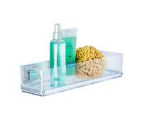 Wenko Étagère murale VL Quadro 38,5 cm – Vacuum‑Loc sans perçage – INOX brillant – jusqu'à 33 kg