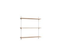 MOEBE Moebe wall shelving ws.85.1 Chêne-blanc