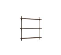 Étagère Murale Standard Moebe, Chêne Fumé/gris Chaud