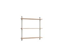 Étagère Murale Standard Moebe, Chêne/gris Chaud