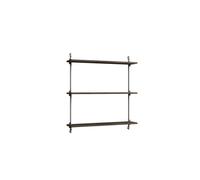 Étagère Murale Standard Shelving, Chêne Fumé/acier Inoxydable