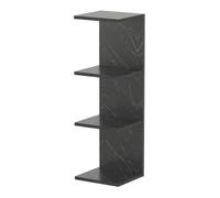 Étagère murale Surahammar 95 x 30 x 28 cm effet marbre noir