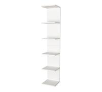 Étagère murale Surahammar à 6 niveaux 180 x 35 x 32 cm blanc