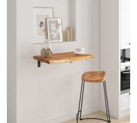 Étagère Murale Tablette Salon Carré Massif Acacia Bordure Assortie vidaXL