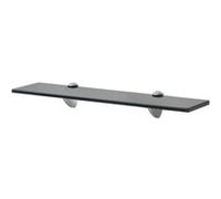 Étagère murale Verre 50 x 20 cm 8 mm Noir G