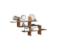 Etagère murale vieux bois 124,5x18x60,5 cm bois d'ingénierie 853270