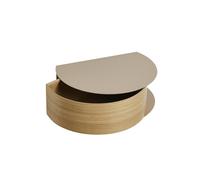 Woud Tablette Wallie Beige-chêne