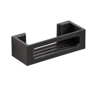 Étagère murale - Wenko - Bralia - Noir - Turbo-Loc® - L 30 x H 8.5 x P 12 cm