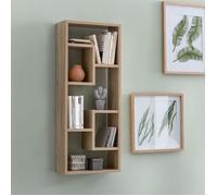 Étagère murale WOHNLING ROSALIE étagère suspendue 36x90x13,5 étagère décorative en bois pour panneaux muraux