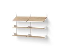 Étagère New Works Office 900 Chêne & Blanc