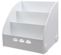 Étagère-organisateur pour livres et jouets Ginger Home - Nuage, blanc