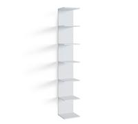 Vicco Étagère Paolo, Blanc, 30x190cm, pouvant être monté pour Le Rangement de Livres et d’Objets de décoration