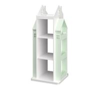Étagère pivotante pour enfants Vipsali vert menthe / blanc