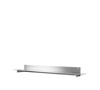 Étagère Plane Kristina Dam Studio, Acier Inoxydable Brossé Moyen