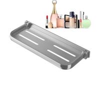 Étagère Pliante Flottant,Étagère Murale Pliante De Salle De Bain Étagères | Salle de bain Organisation de stockage, rabattable, présentoir pliant