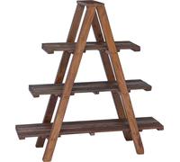 Étagère pliante Marron 79.5 x 35 x 112 cm Bois Recyclé Solide