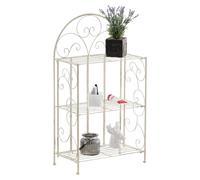 Étagère pliante Wandregal ROSA - Couleur : antique/crème - Dimensions : 45,5 x 24 x 81,5 cm