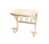 Étagère porte-manteau en rotin 30x25x35