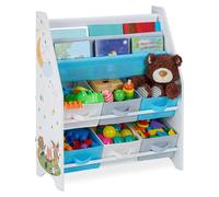 Étagère pour enfants avec 6 boîtes de rangement Ginger Home - Forêt