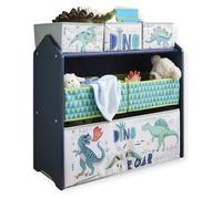 Étagère pour enfants GINGER HOME, organisateur de jouets avec des boîtes de rangement dinosaures