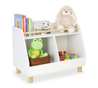 Relaxdays Étagère basse pour jouets enfant