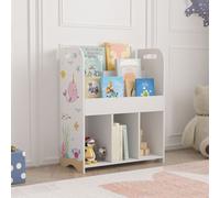 Étagère pour enfants 'Røyrvik' avec 6 compartiments ouverts 75 x 62 x 29 cm avec motif océan