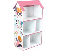 Étagère pour enfants "Super Girl" de Ginger Home - Étagère rose pour jouets et livres